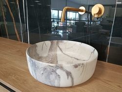 LAVABO GARDA TRANSFER BLANCO 35X35X12